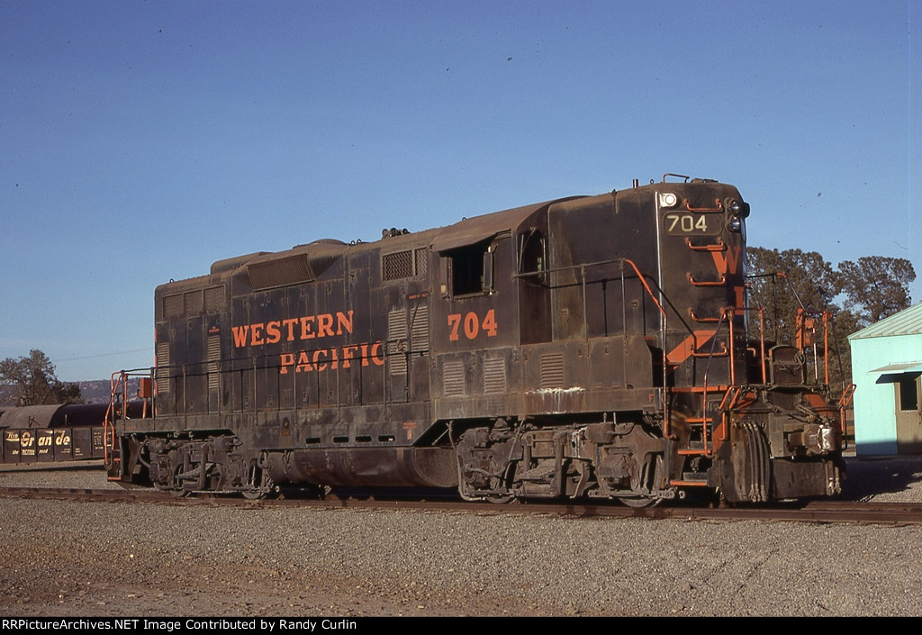WP 704 at Oroville
